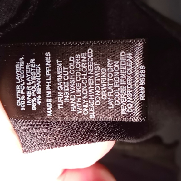 Express Petite Black Sheer w Gold Underlay Spaghetti Strap Shirt Petite XS - Picture 9 of 11